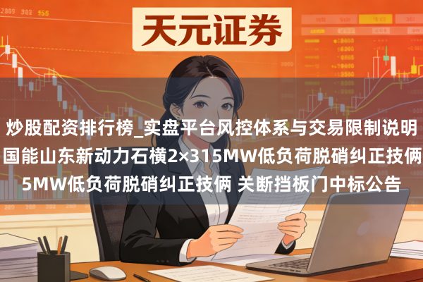 炒股配资排行榜_实盘平台风控体系与交易限制说明 龙源本领招标恶果：国能山东新动力石横2×315MW低负荷脱硝纠正技俩 关断挡板门中标公告