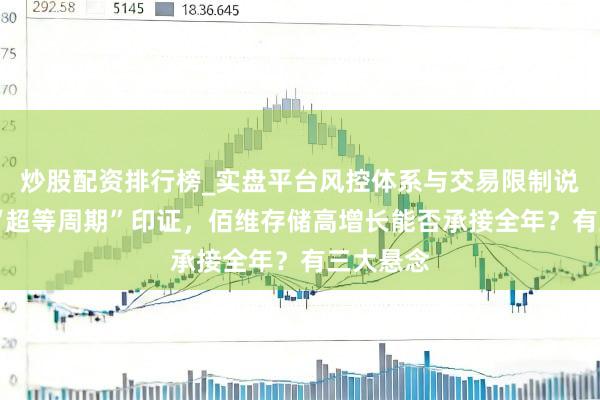 炒股配资排行榜_实盘平台风控体系与交易限制说明 存储“超等周期”印证，佰维存储高增长能否承接全年？有三大悬念